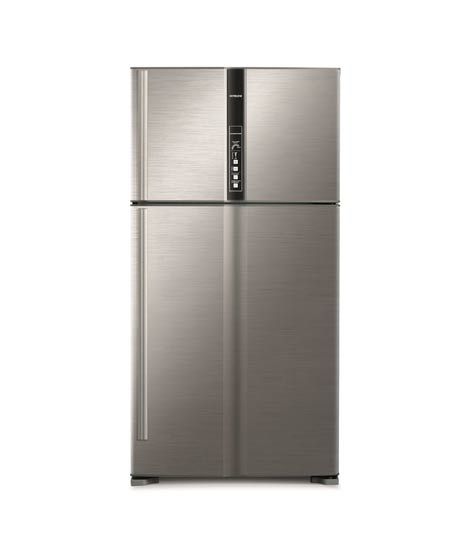 iShopping - Hitachi Freezer-on-top Refrigerator 34 Cu Ft Texture White (RV-990PK1K)