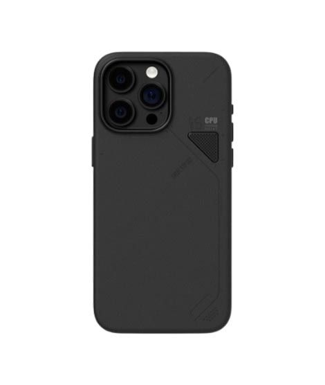iShopping - Aulumu A15 Vegan Leather Case For iPhone 15 Pro Max Black (ALM-0011)