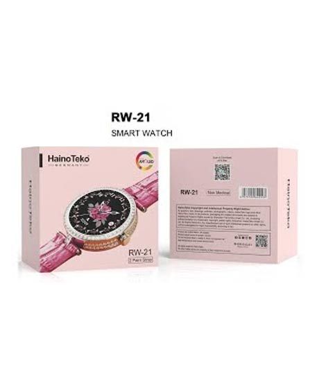 iShopping - Haino Teko RW-21 Stylish Smart Watch Pink