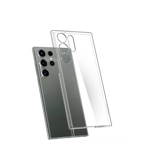 iShopping - Spigen Air Skin Case For Galaxy S23 Ultra - Crystal Clear (ACS05635)