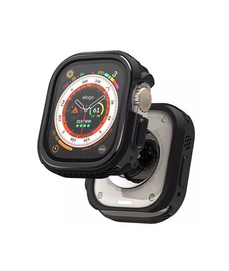 iShopping - Elago Armor Case For Apple Watch Ultra 49mm Matte Black (AMT-6343)