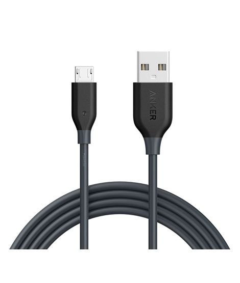 iShopping - Anker PowerLine Micro USB Cable 6 ft. Gray