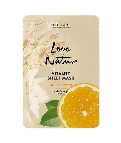 iShopping - Oriflame Love Nature Vitality Sheet Mask For All Skin Types