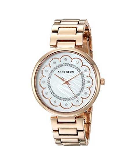 iShopping - Anne Klein Swarovski Crystal Women's Watch Rose Gold (AK/2842MPRG)