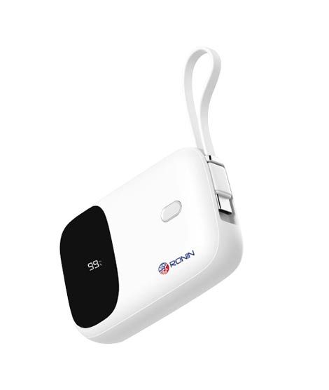 iShopping - Ronin 10,000 mAh Power Bank (R-4030)-White
