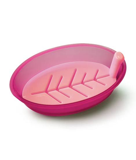 iShopping - Appollo Dove Soap Dish (Pack Of 2)-Red