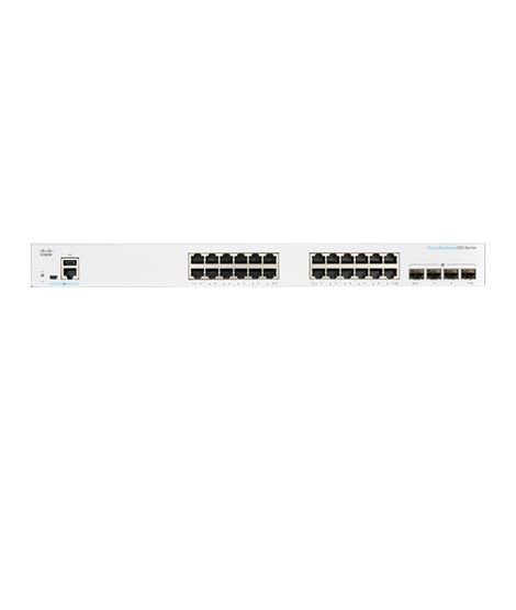 iShopping - Cisco Business 250 Series 24 Port Smart Ethernet Switch (CBS250-24T-4G-EU)