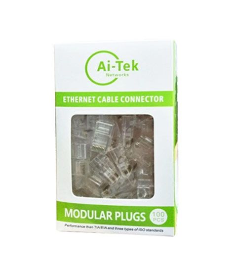 iShopping - Ai-Tek RJ45 UTP CAT6 Connector Box - 100Pcs