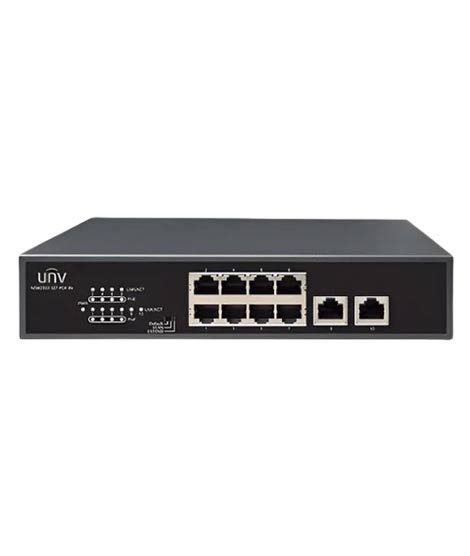 iShopping - Uniview Giga 8 +2 Port Power Over Ethernet Switch (NSW2010-10GT-POE-IN)
