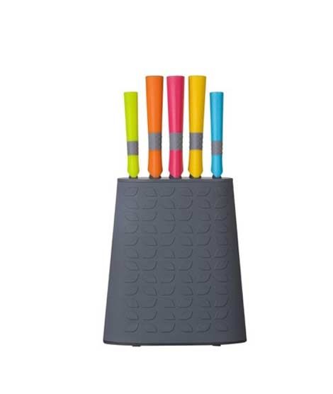 iShopping - Premier Home Knifes With Rubber Handle Set Of 5 (907090)