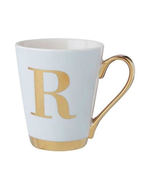 iShopping - Premier Home Mimo Frosted Deco Monogram Mug (723281)