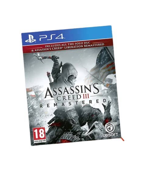 iShopping - Ubisoft Assassins Creed 3 Remastered DVD Game For PS4