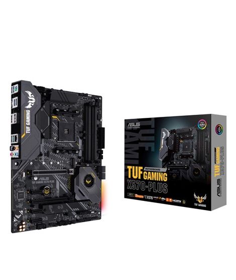 iShopping - Asus TUF X570-PLUS AMD AM4 ATX Gaming Motherboard