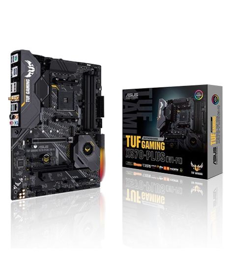 iShopping - Asus TUF X570-PLUS AMD AM4 ATX WI-FI Gaming Motherboard