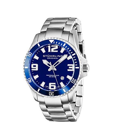 iShopping - Stuhrling Original Regatta Champion Men's Watch Silver (395.33U16)