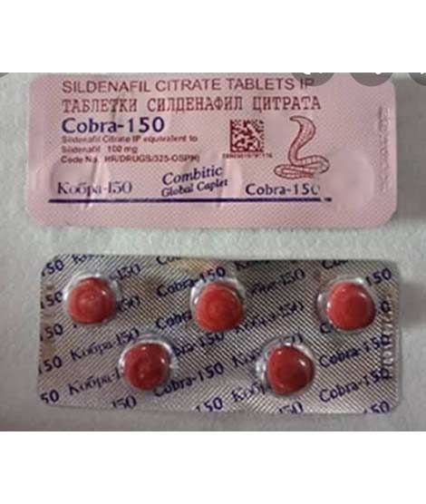 iShopping - Azhar Store Black Cobra Sildenafil Citrate Tablets 150mg