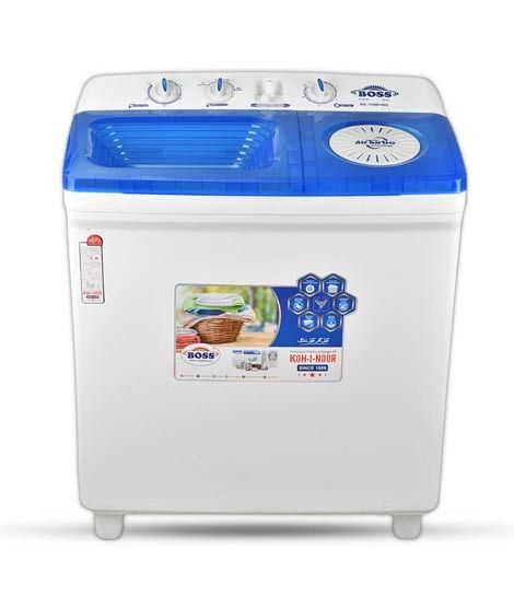 iShopping - Boss Twin Tub Washing Machine White (KE-7500-BS)