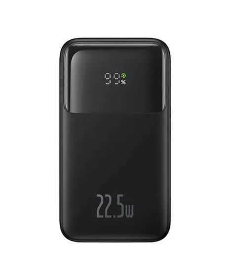 iShopping - Baseus Comet Series Dual-Cable Digital Display 10000mAh Power Bank-Black