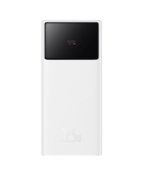 iShopping - Baseus Star Lord Digital Display 30000mAh Power Bank White