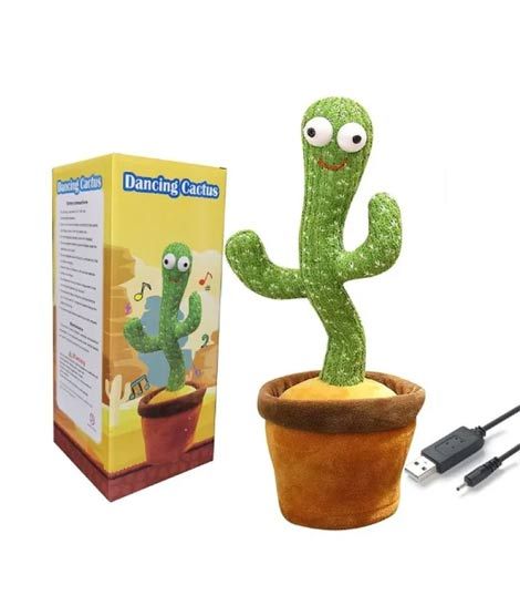 iShopping - Easy Shop Dancing and Talking Rechargeable Cactus for Babies Fun