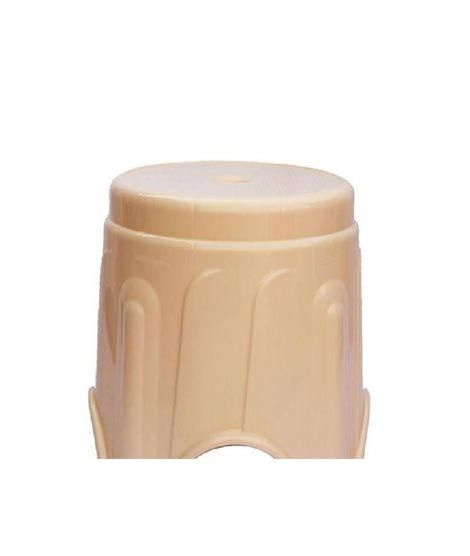 iShopping - Easy Shop Square Durable Washroom Plastic Stool