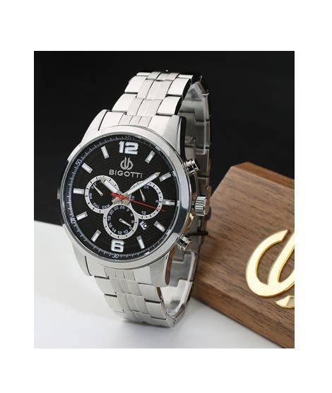 iShopping - Bigotti Montre Homme's Stainless Steel Men's Watch (BG.1.10115-2)