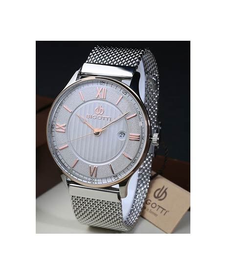 iShopping - Bigotti Analog Stainless Steel Men's Watch (BG.1.10118-5)