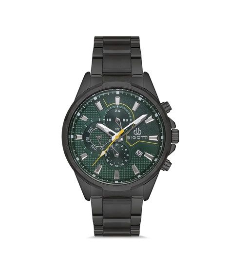 iShopping - Bigotti Milano Stainless Steel Men's Watch Black (BG.1.10124-6)