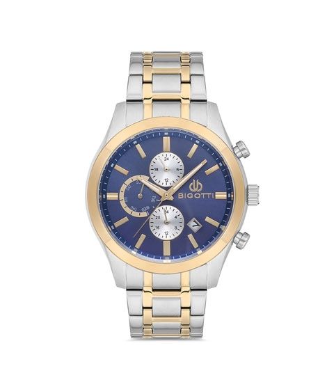 iShopping - Bigotti Milano Stainless Steel Men's Watch Two Tone (BG.1.10130-4)