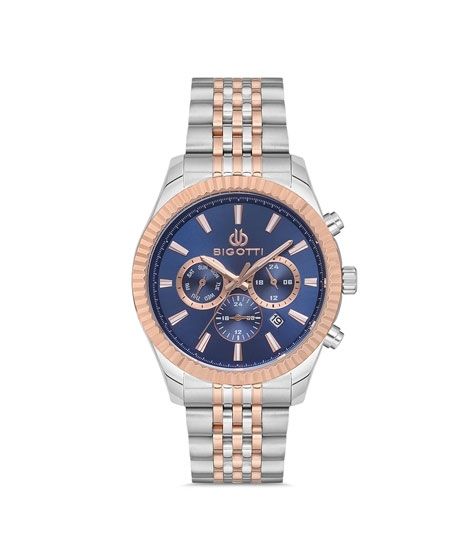 iShopping - Bigotti Milano Stainless Steel Men's Watch Two Tone (BG.1.10141-5)