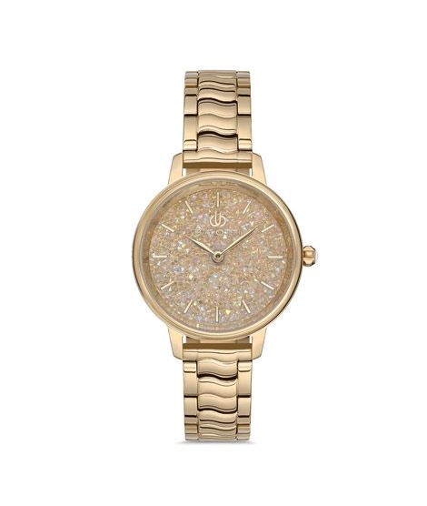 iShopping - Bigotti Milano Stainless Steel Women's Watch Golden (BG.1.10142-3)