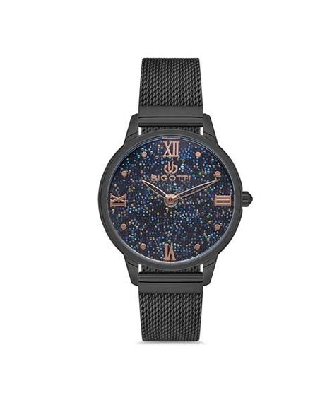 iShopping - Bigotti Stainless Steel Women's Watch Black (BG.1.10147-5)