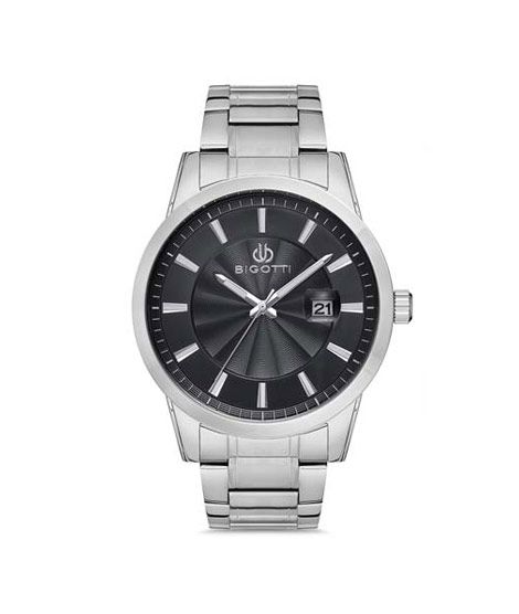 iShopping - Bigotti Stainless Steel Men's Watch Silver (BG.1.10181-1)