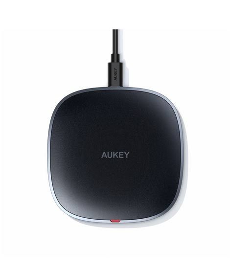 iShopping - Aukey 15W Graphite Wireless Charger Pad (LC-C6)