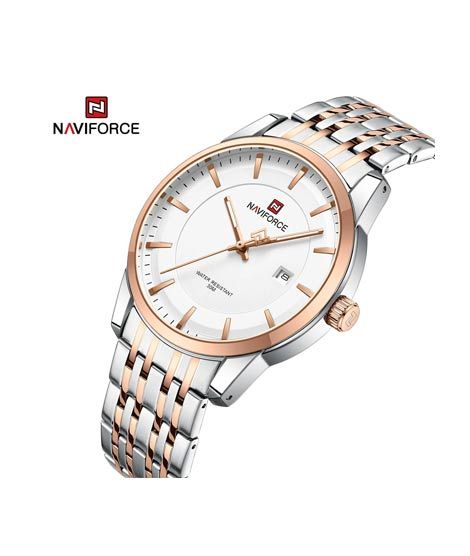 iShopping - Naviforce Eclipse Edition Watch For Men Two Tone (NF-9228-G-2)