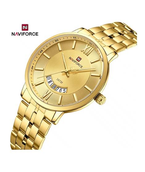 iShopping - Naviforce Affinity Watch For Men Golden (NF-9238l-4)