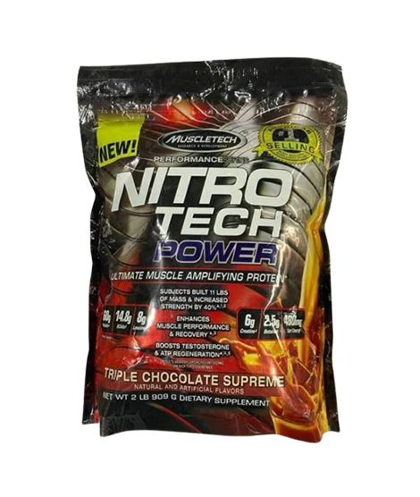 iShopping - Big Show Store Muscletech Nitro Tech Power 1kg 109 Ser Chocolate