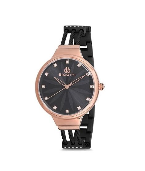 iShopping - Bigotti Bracelet Chain Women's Watch Black (BGT0201-4)
