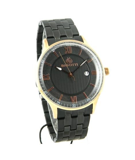 iShopping - Bigotti Textured Men's Watch Black (BG.1.10008-4)