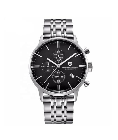 iShopping - Benyar Pagani Design Executive Edition Men's Watch Silver (PD-2720k-4)