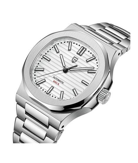 iShopping - Benyar Nautilus Pagani Design Men's Watch Silver (PD-1728-3)