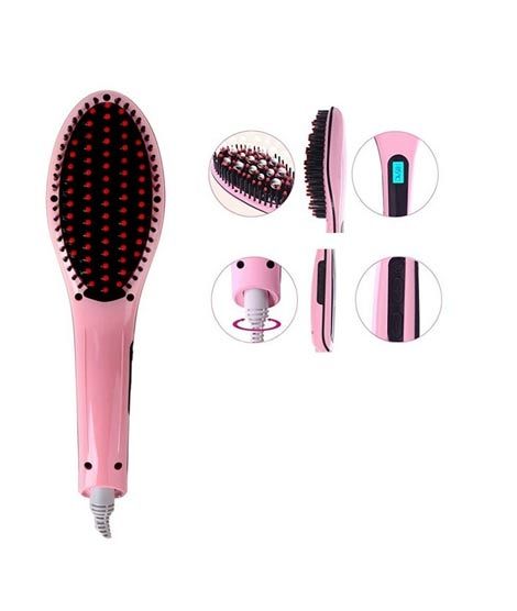 iShopping - Ferozi Traders Electric Hair Straightener Brush (HQT-906)