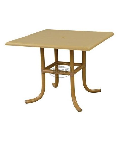 iShopping - Boss Craft UPVC Square Table 36" (B-1122-BRN)
