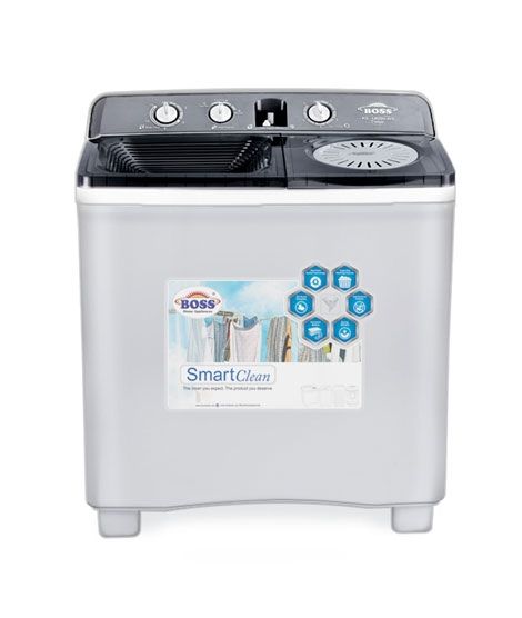 iShopping - Boss Top Load Twin Tub Washing Machine 12Kg Gray (KE-14000-BS)