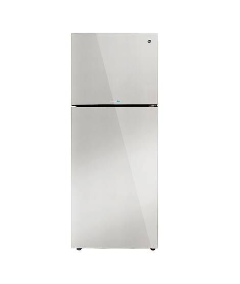 iShopping - PEL Inverter On Glass Door Freezer-on-Top Refrigerator 11 Cu Ft Mercury Mirror (PRINVOGD-6350)