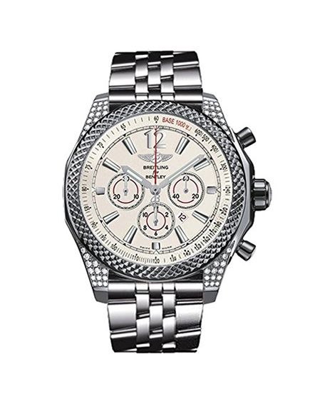 iShopping - Breitling Bentley Barnato Men's Watch Silver (A4139067/A742-984A)