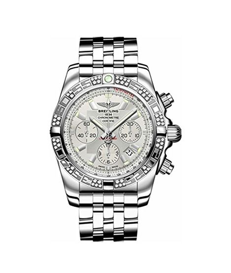 iShopping - Breitling Chronomat Men's Watch Silver (AB0110AA/G684-375A)