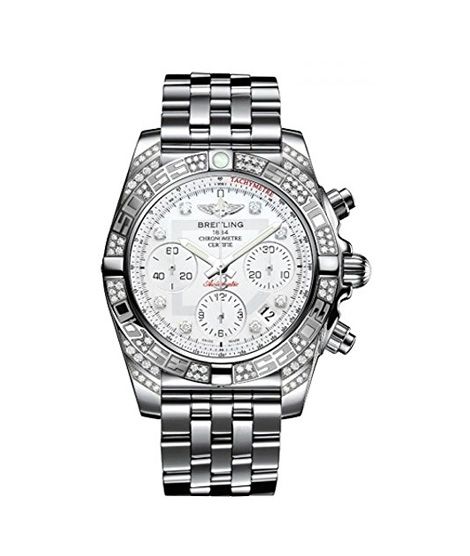iShopping - Breitling Chronomat Men's Watch Silver (AB0140AF/A744-378A)