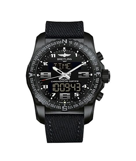 iShopping - Breitling Cockpit B50 Men's Watch Black (VB501022/BD41-104W)