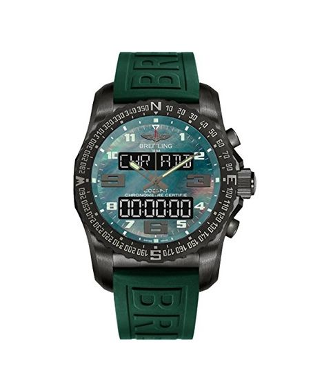 iShopping - Breitling Cockpit B50 Men's Watch Green (VB5010D3/L530-292S)